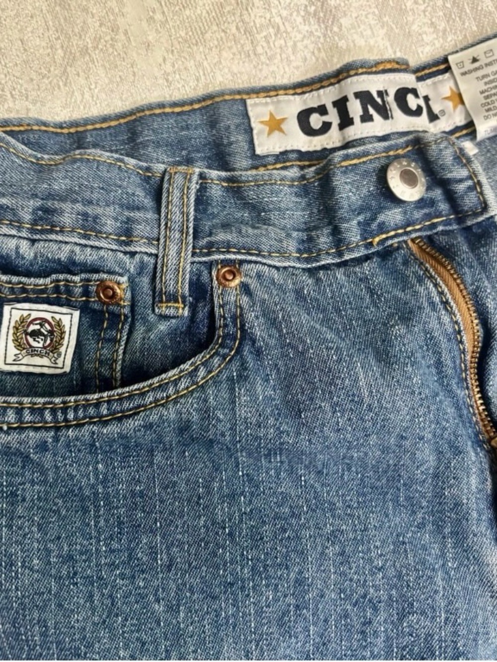 Cinch WesternJeans #Cowboys #Rodeo #ElasticAdjustable #YouthApperel #SizeR16